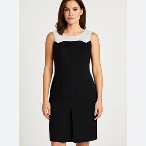 NWT Karen Millen Black and White Midi Dress